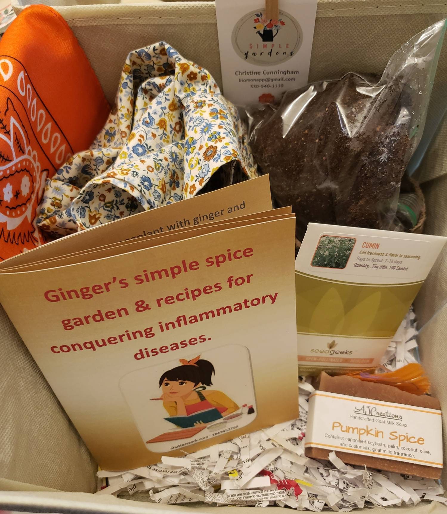 Ginger’S Spice Garden And Recipes For Conquering Inflammatory Diseases