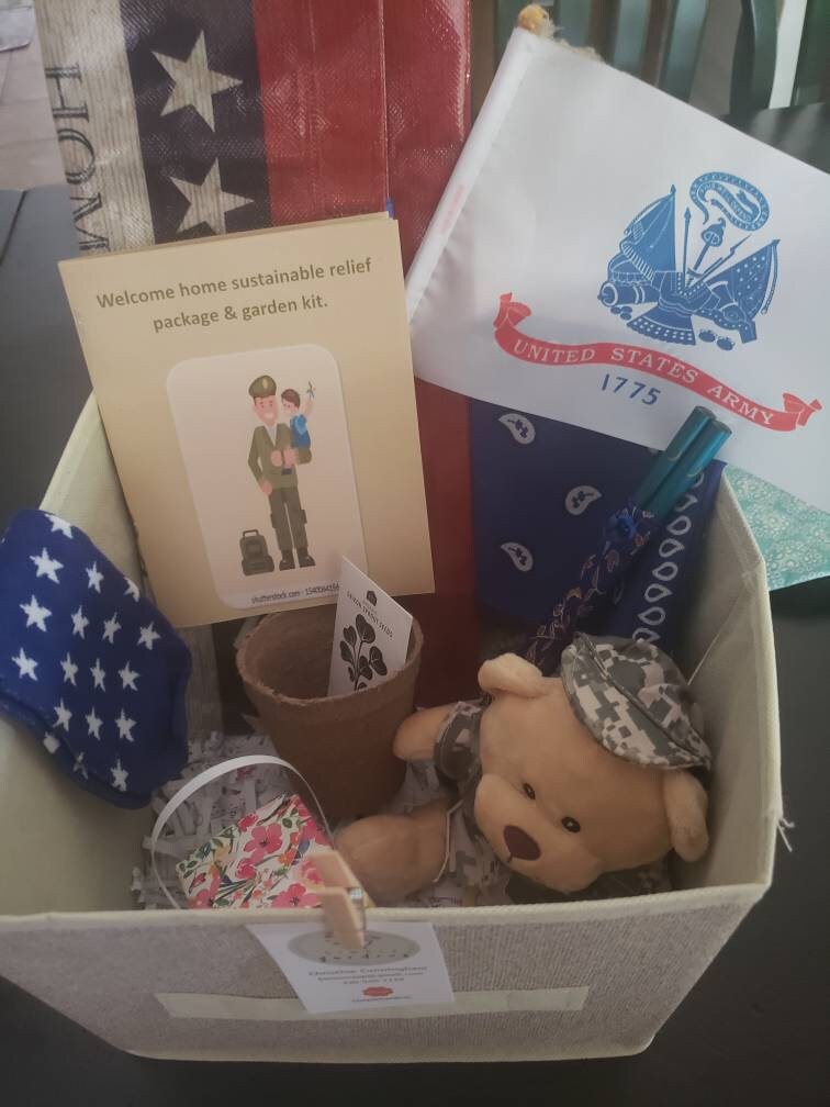 Welcome Home Military Relief Kit And Garden